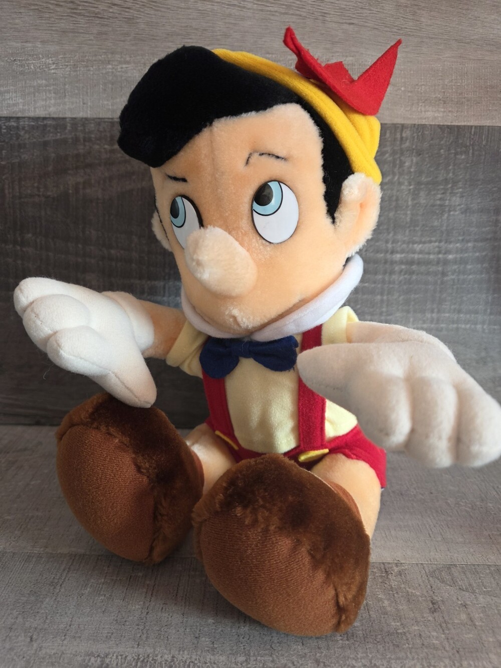 Pinocchio Plush Vintage 80s Disneyland Walt Disney World Exclusive Stuffed bin6